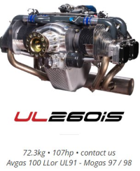 ad listing New 107hp UL 260iS Engine & Instruments thumbnail